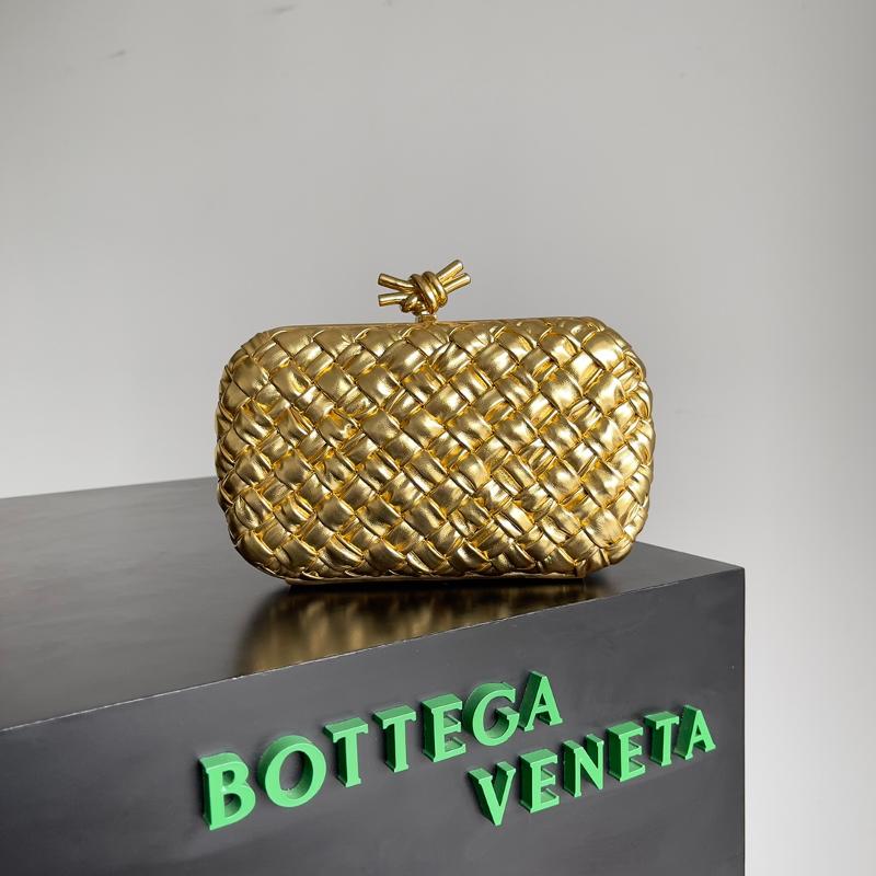 Bottega Veneta Clutches Bags 717622 Gold